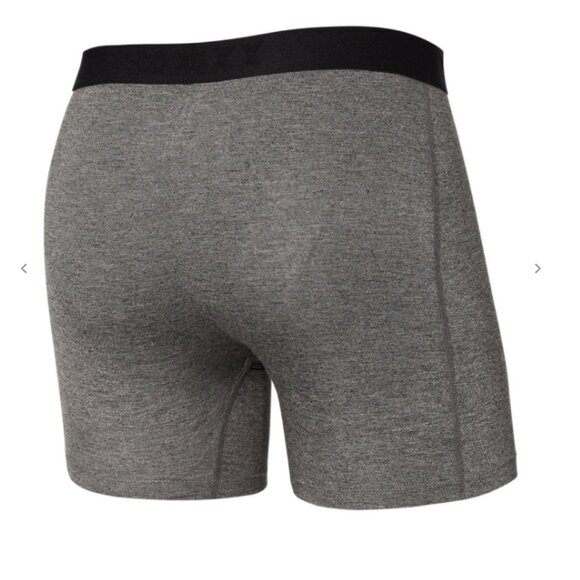 SAXX VIBE Boxer Briefs “Graphite Heather" - Picture 2 of 4